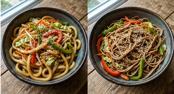 Yaki Veggie Noodles