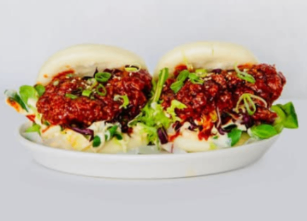 Bao Bun Burger (2 Pcs)