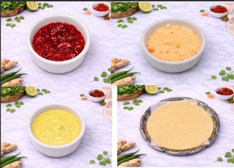 Papadom & Chutneys (Dip)